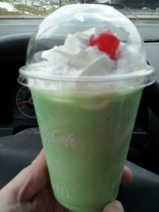 Shamrock Shake Goodness