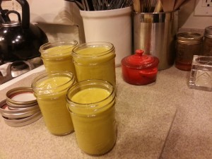 Cauliflower Soup in Jars 2