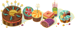 Happy birthday from Google